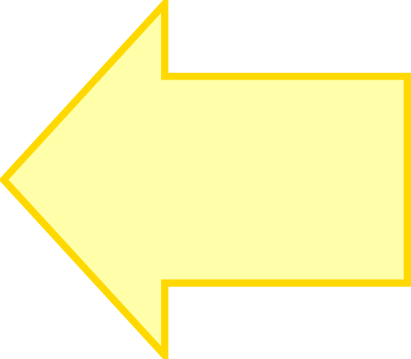 clipart arrows yellow