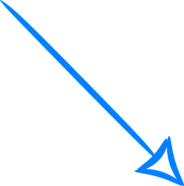 clipart arrows blue