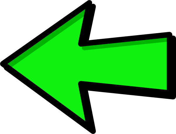 clipart arrows green