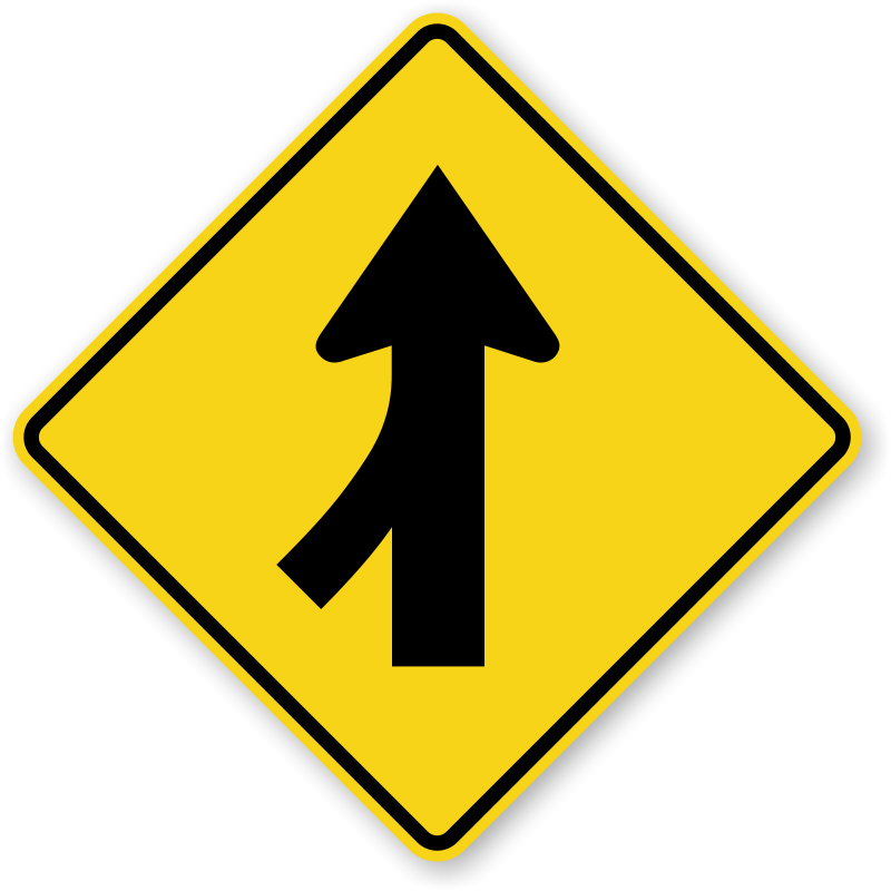 clipart arrows road