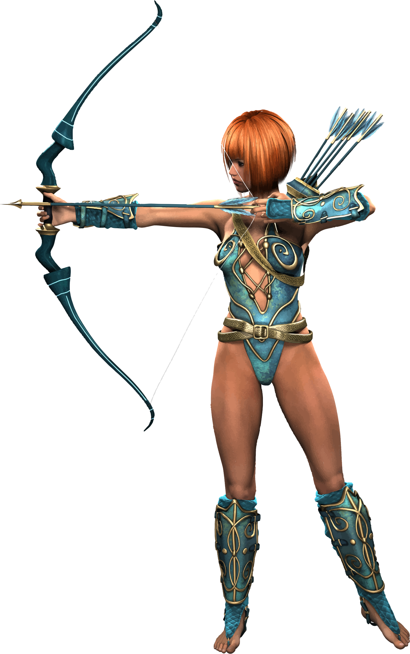Warrior clipart warrior girl. Amazon archer big image