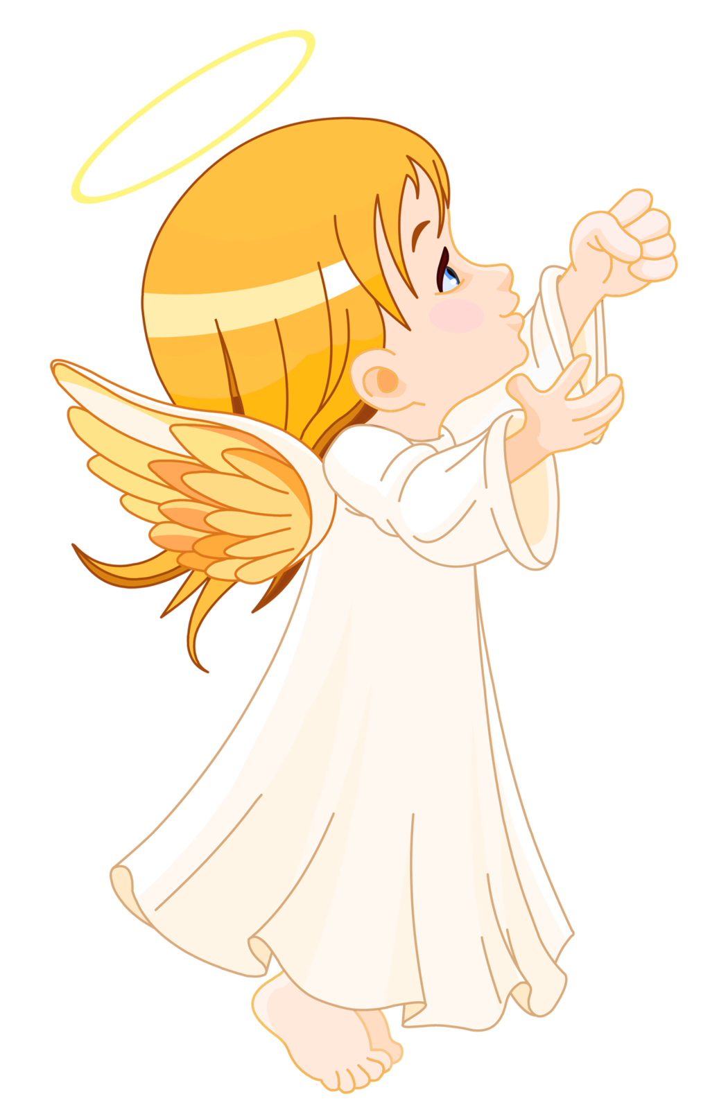 clipart baby angels