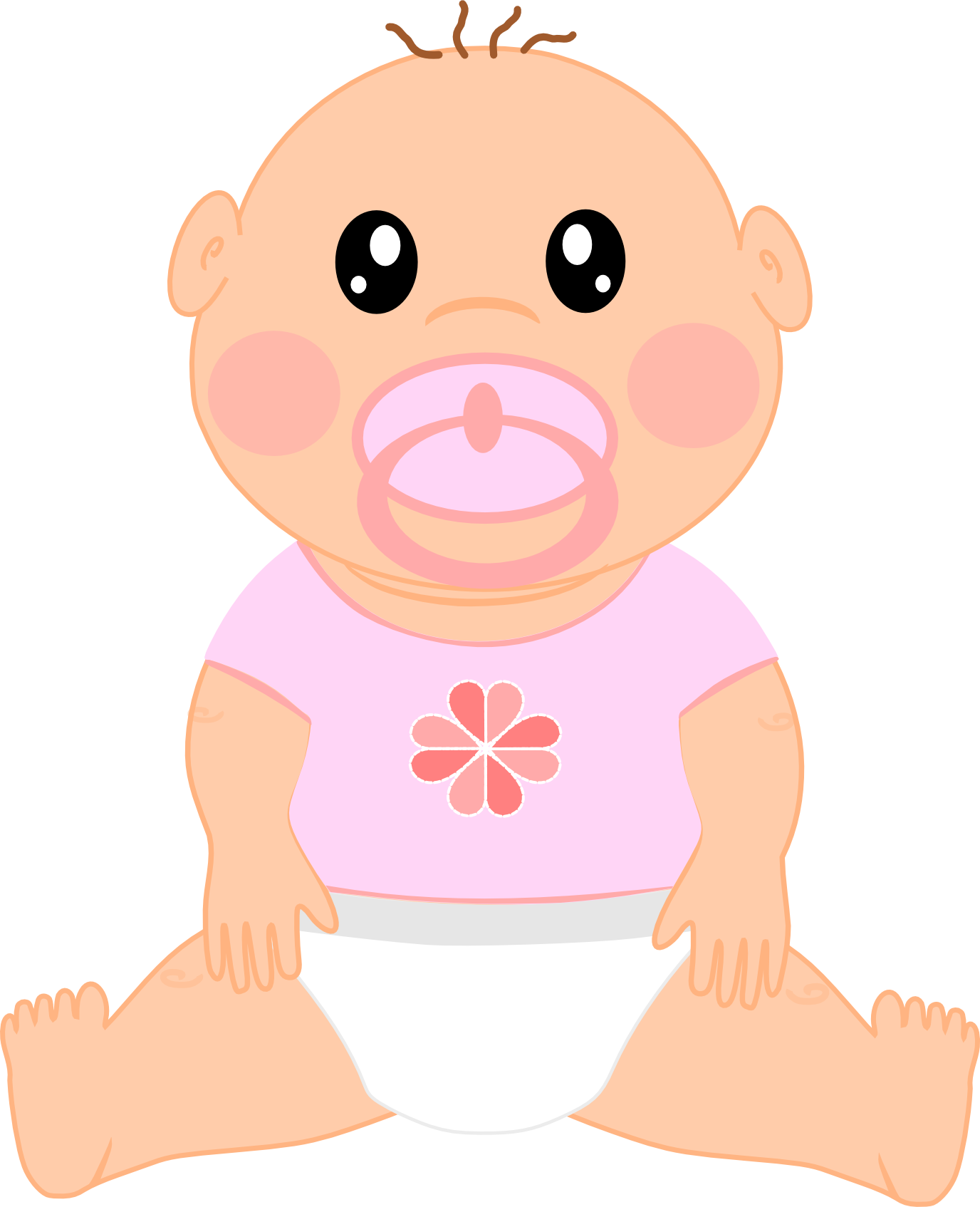 Infant clipart mixed baby. Clip art stormdesignz click