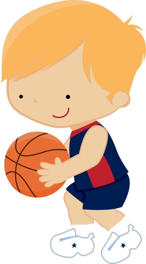clipart baby basketball