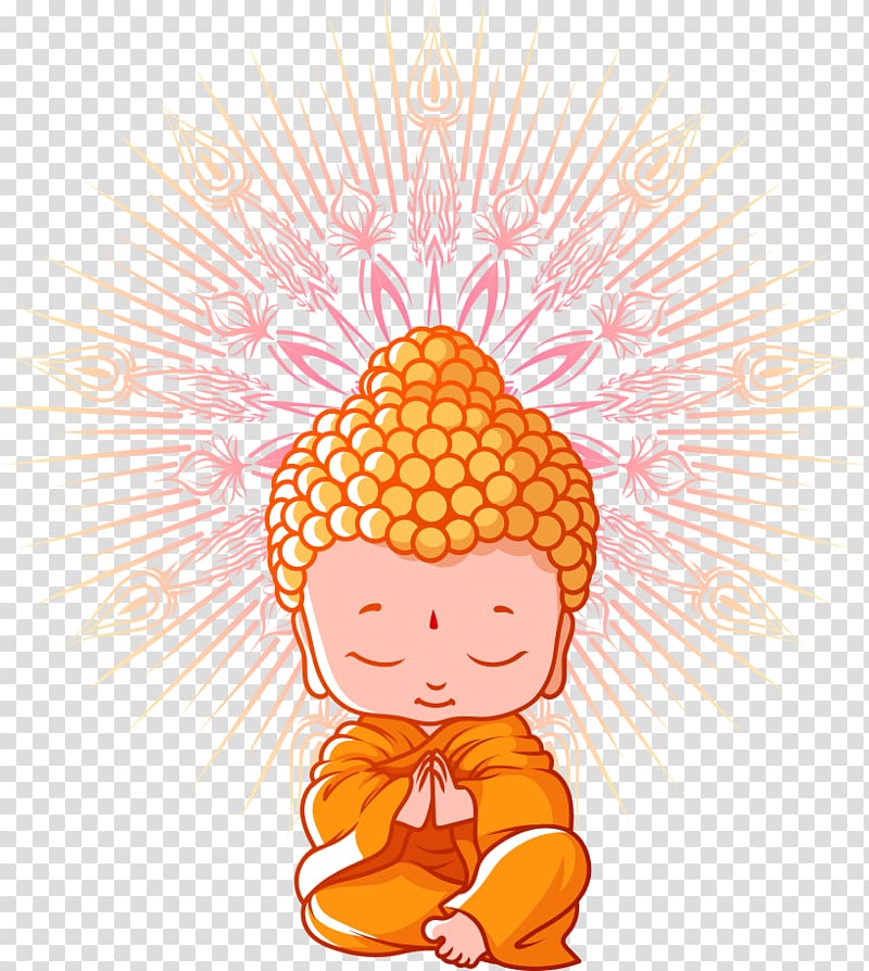 clipart baby buddha