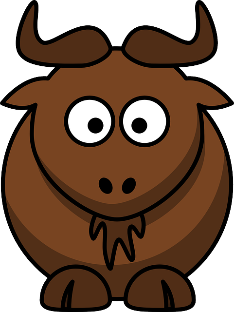 Clipart baby bull. Free image on pixabay