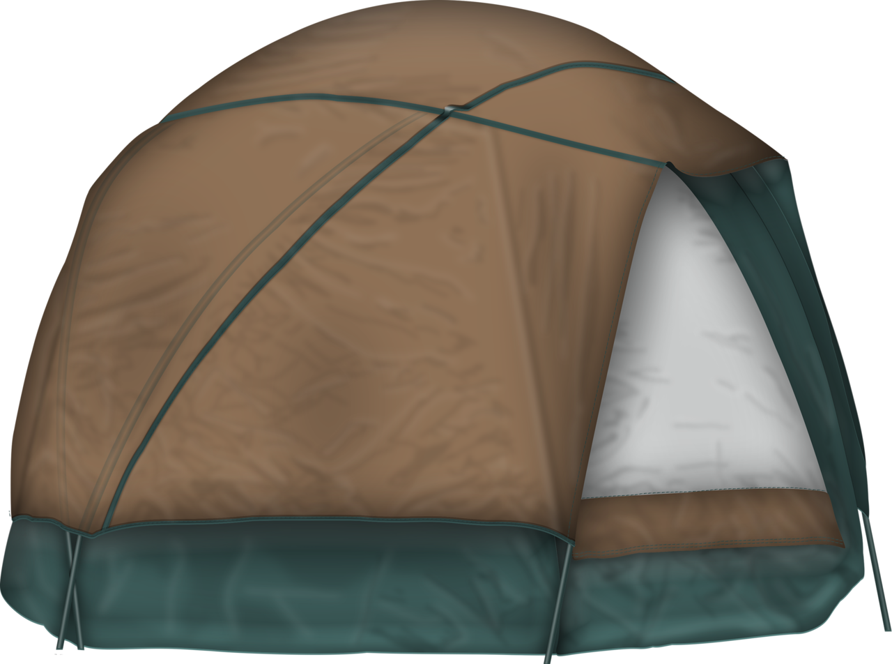 clipart baby camping