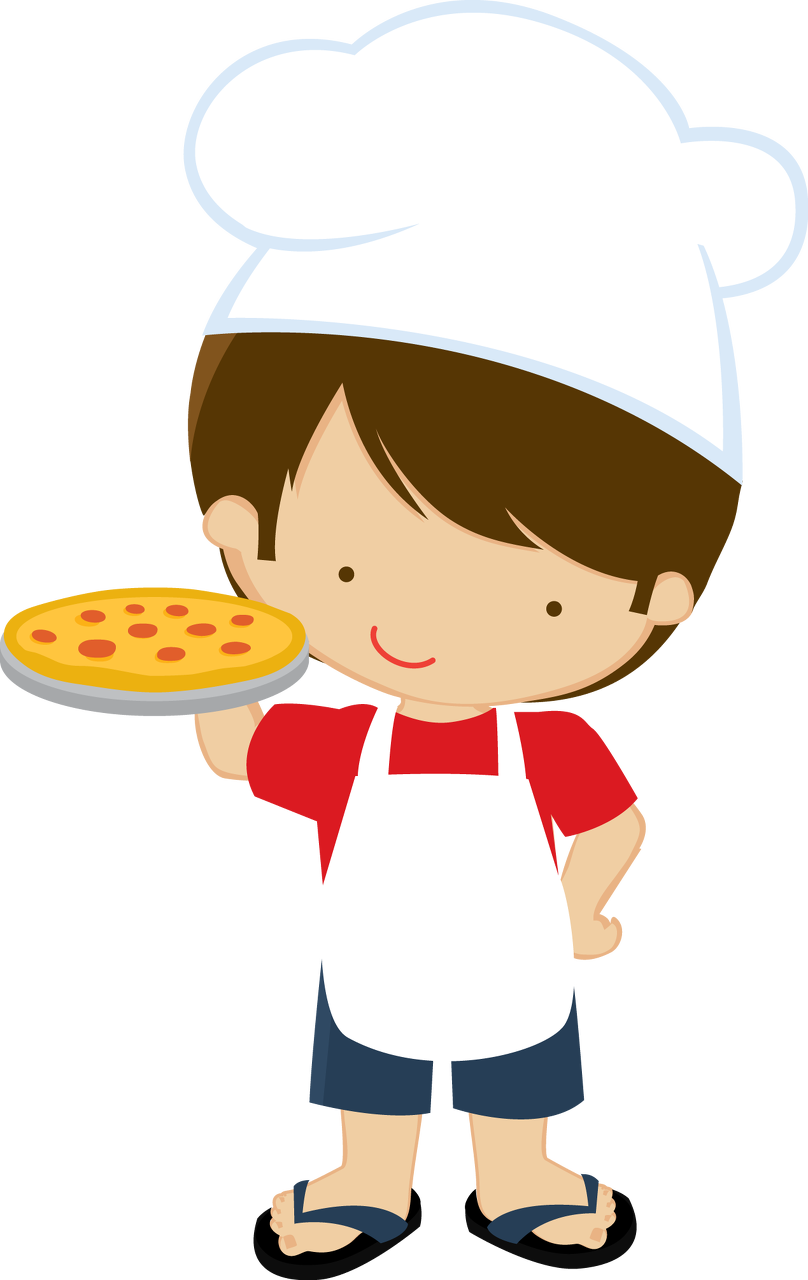 clipart baby cooking