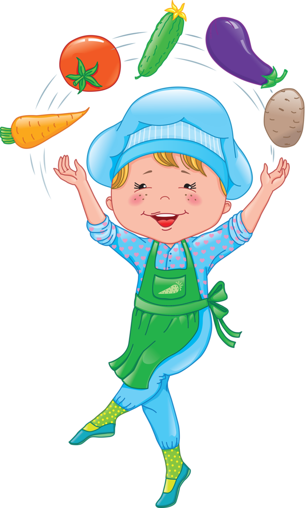 clipart baby cooking