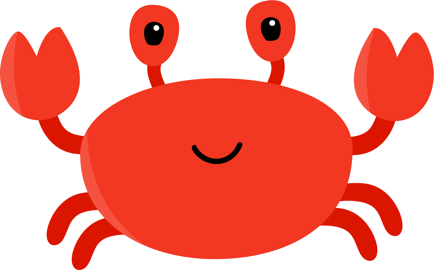 clipart baby crab