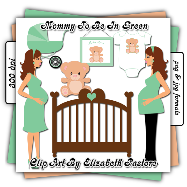 clipart baby crib