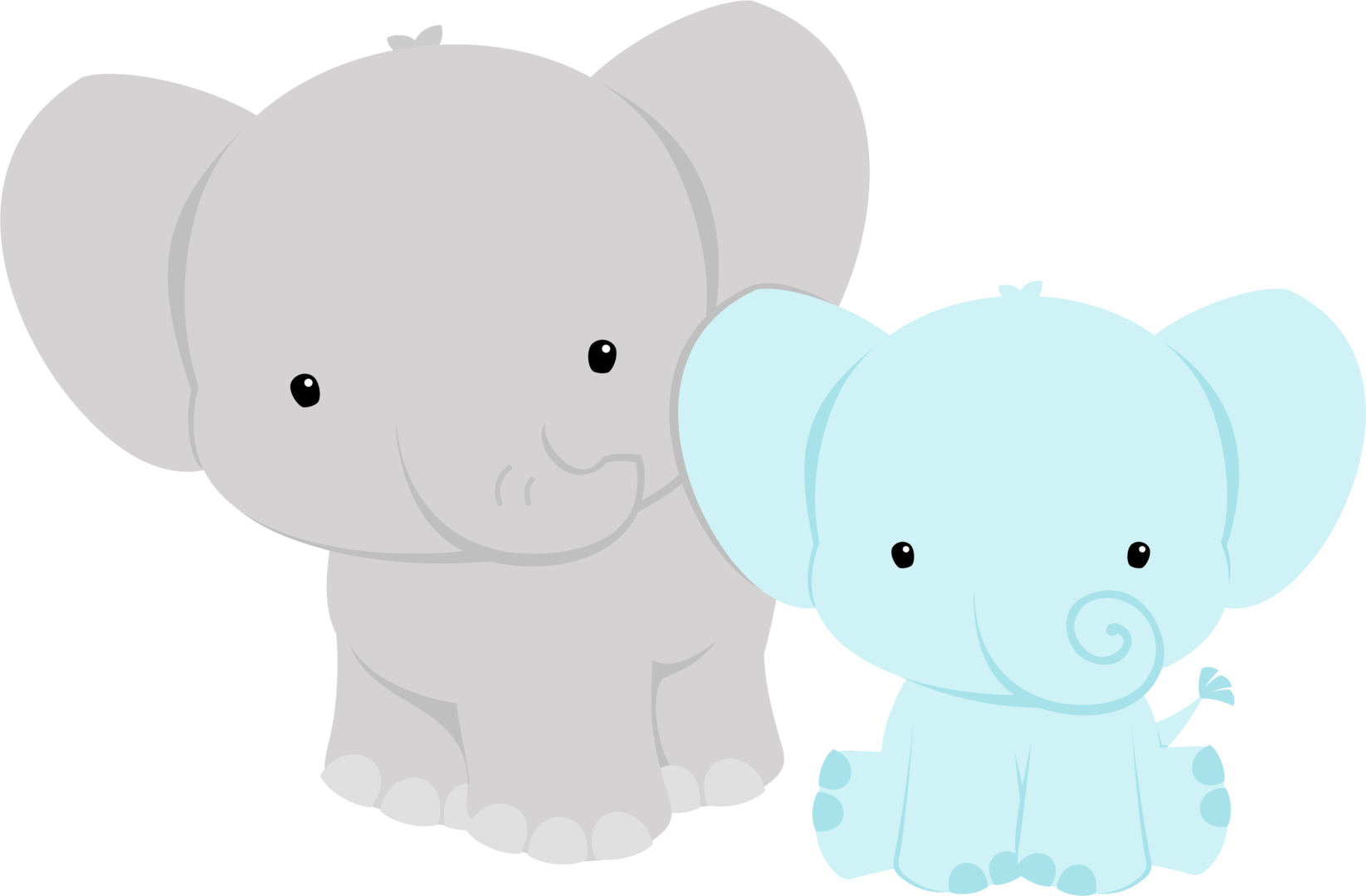Elephant clipart baby shower.  shared ver todas