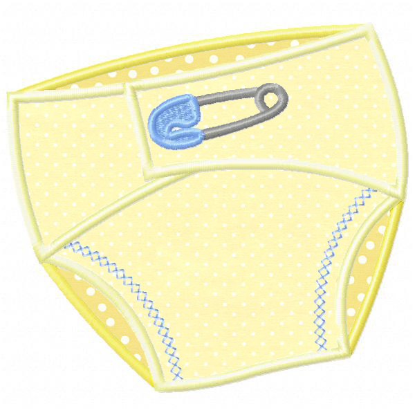 diaper clipart baby bottom