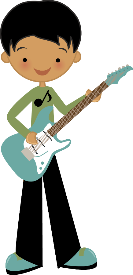 clipart baby guitar