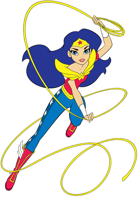 Wonder woman at getdrawings. Gymnast clipart animated