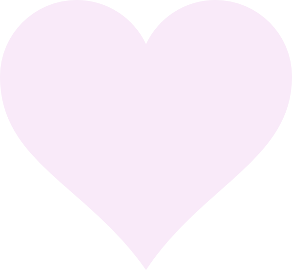Clipart baby heart. Light pink clip art