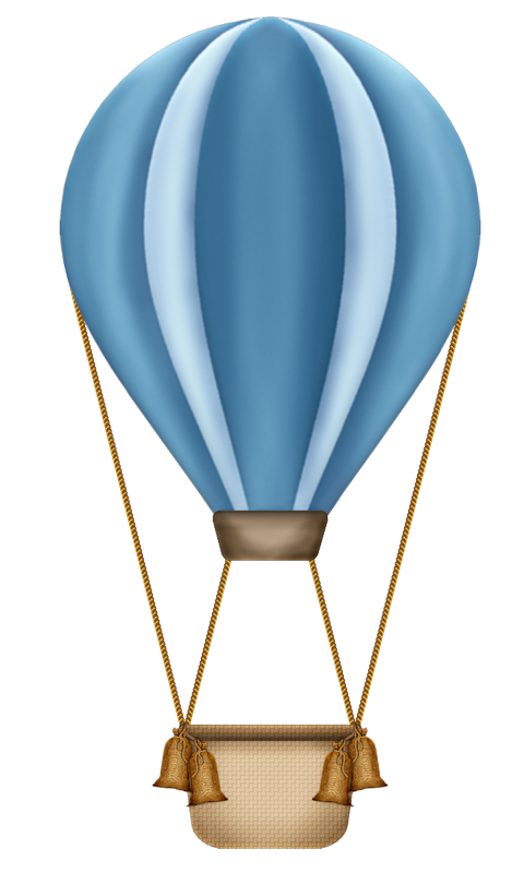 clipart baby hot air balloon