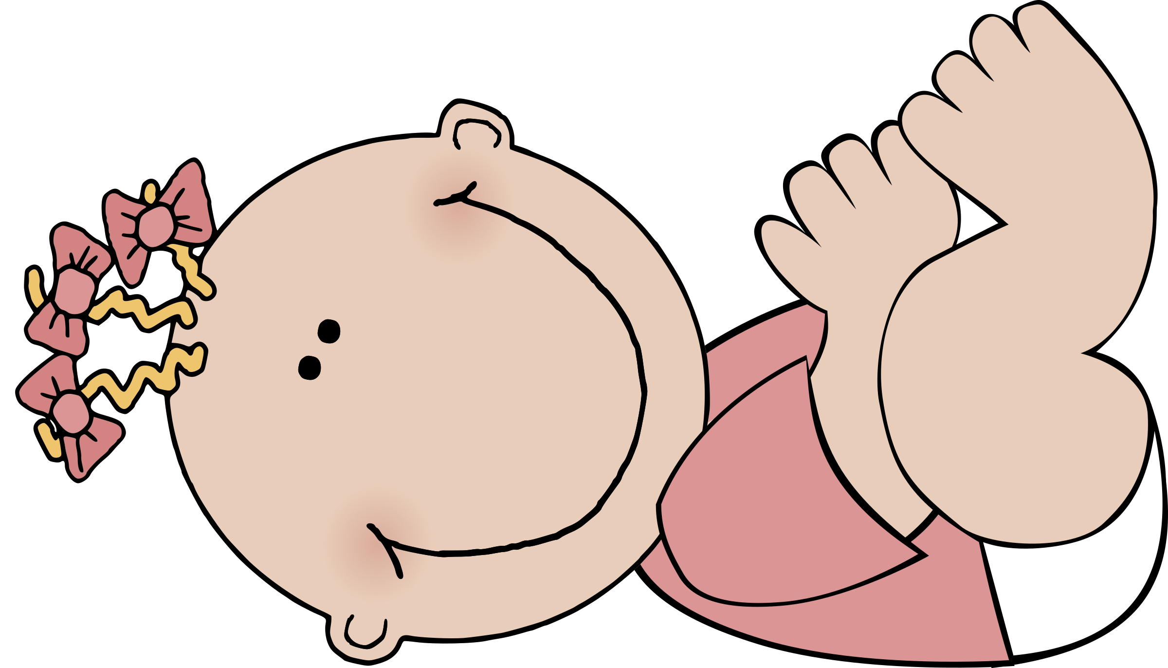 Young clipart baby bum. Girl lying icons png