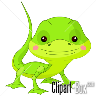 Lizard clipart baby. Art cute lizards 