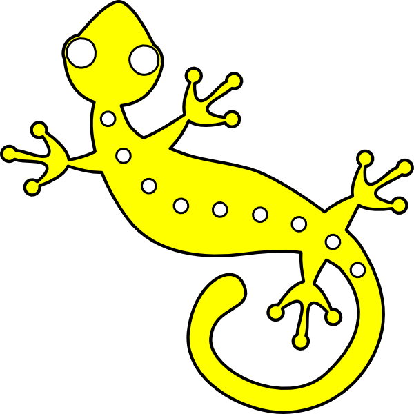 gecko clipart baby