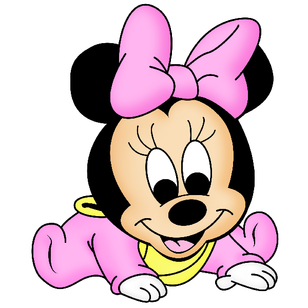 number 4 clipart minnie mouse