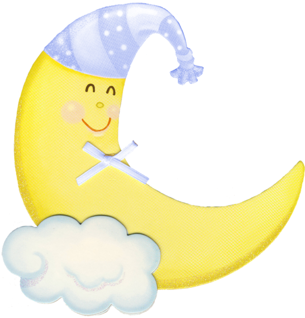 Lunes tubes the and. Clipart baby moon