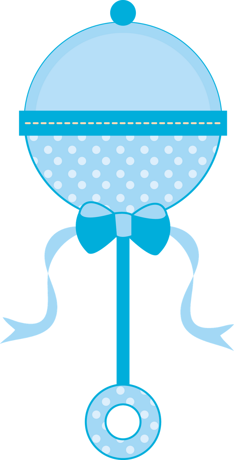 Pacifier clipart baby design. Rattle blue png impress