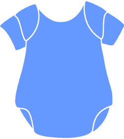onesie clipart border