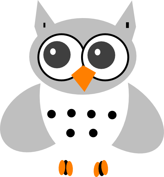 clipart baby owl
