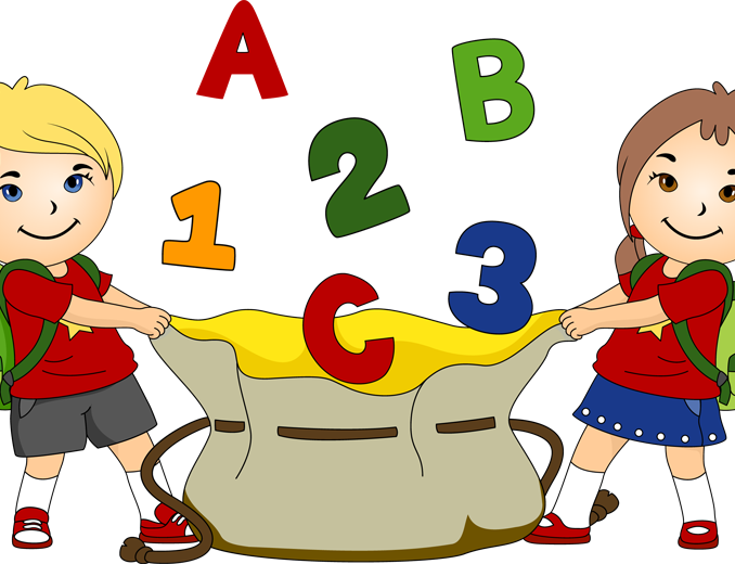 Of child learning children. Clipart kids library