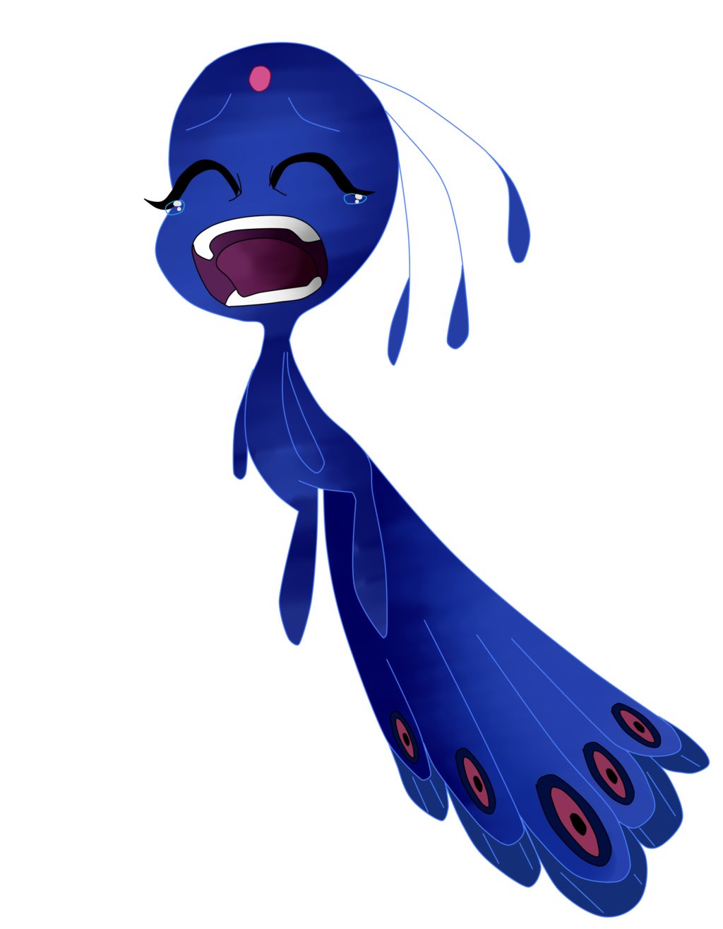 clipart baby peacock