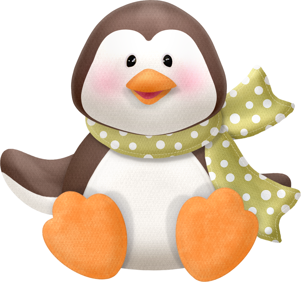 clipart baby penguin