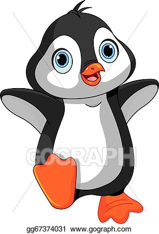penguin clipart illustration