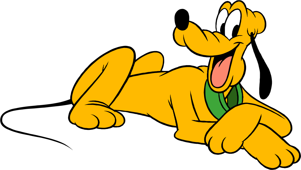 Pluto disney at getdrawings. Jumping clipart cartoon character