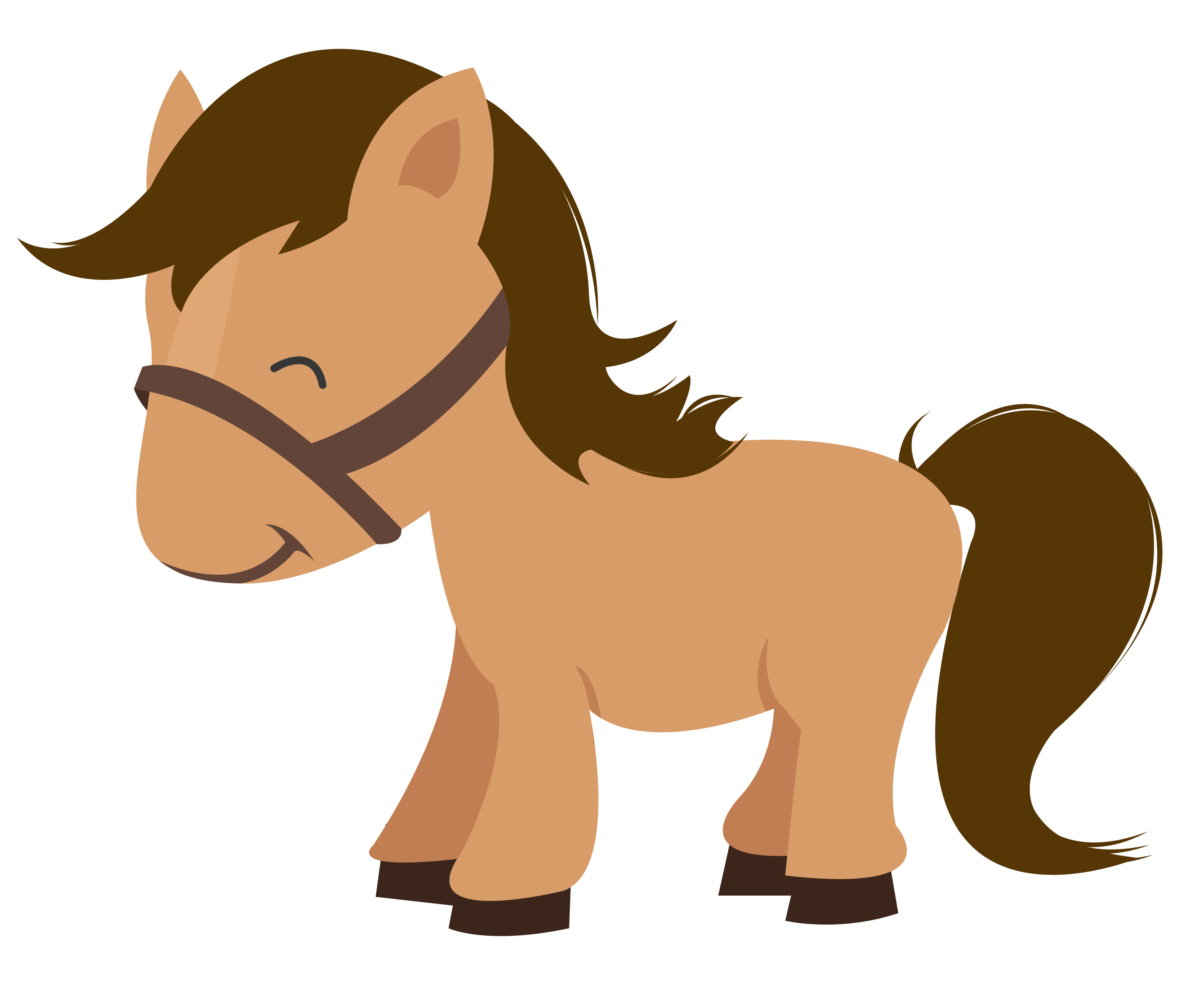 clipart border horse