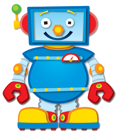 robot clipart boy