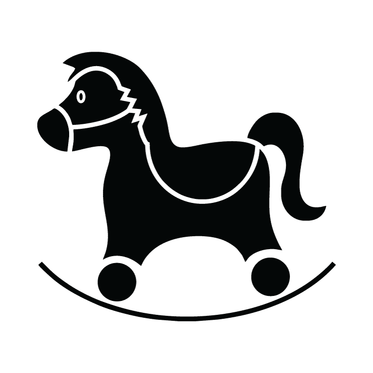 toy clipart rocking horse