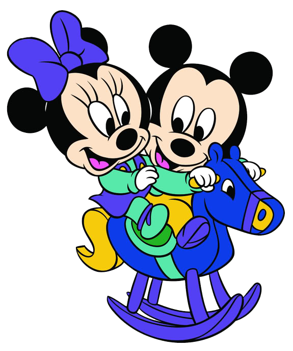 Mickey minnie rocking horse. Universe clipart baby