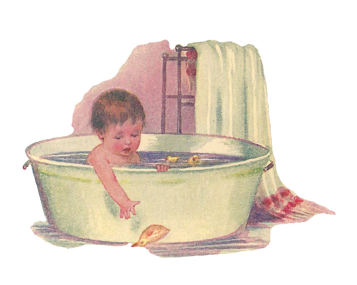 clipart baby rubber duck