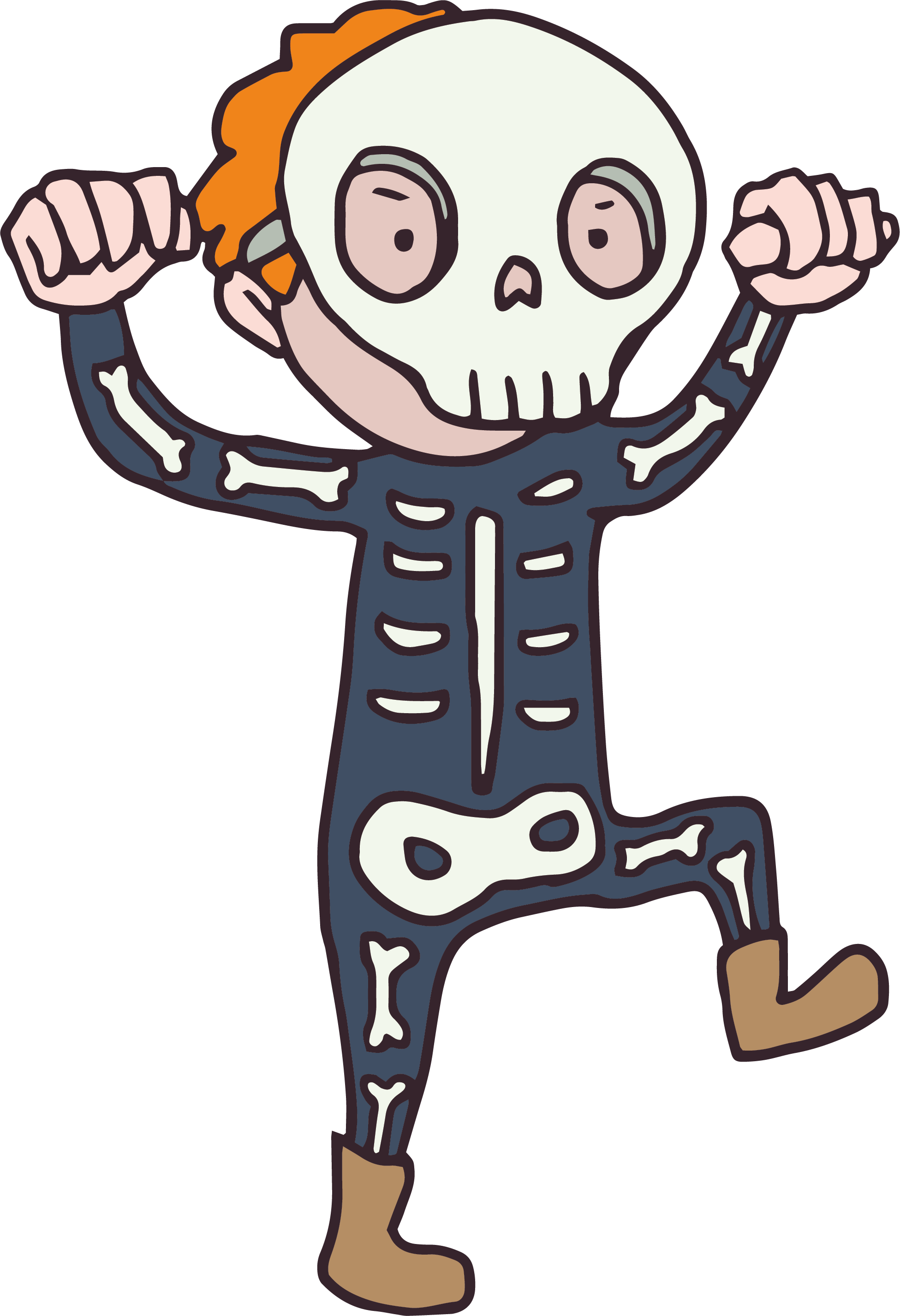 clipart skeleton child skeleton