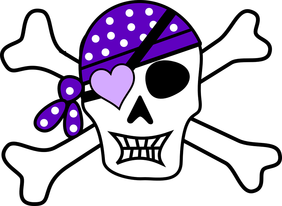 pirates clipart writing