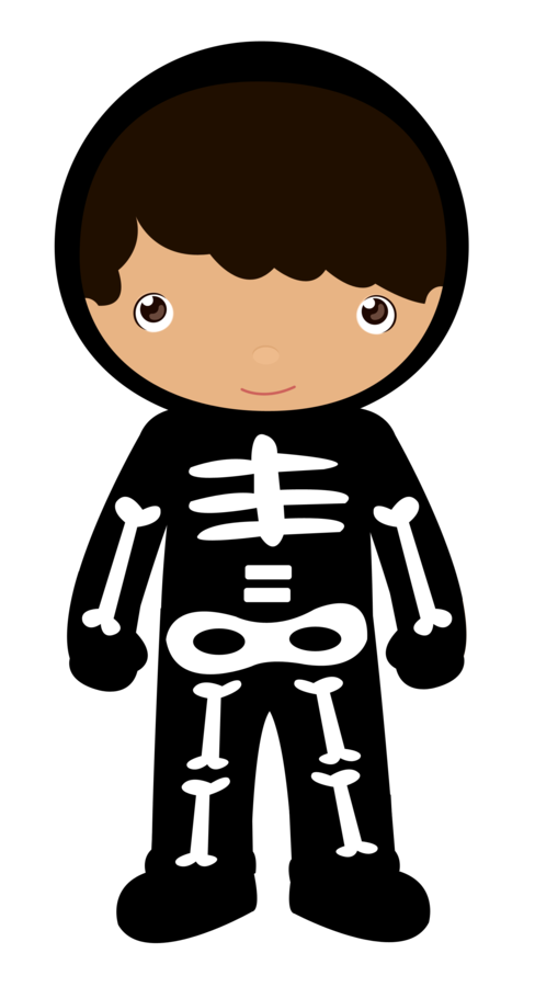 clipart baby skeleton