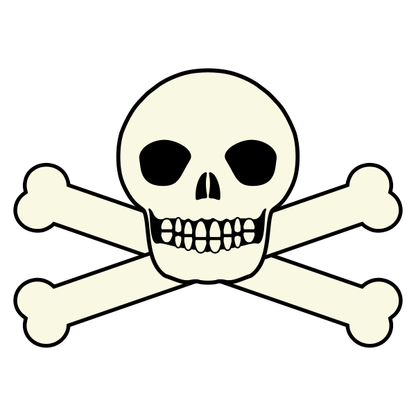Death clipart poison. Skull at getdrawings com