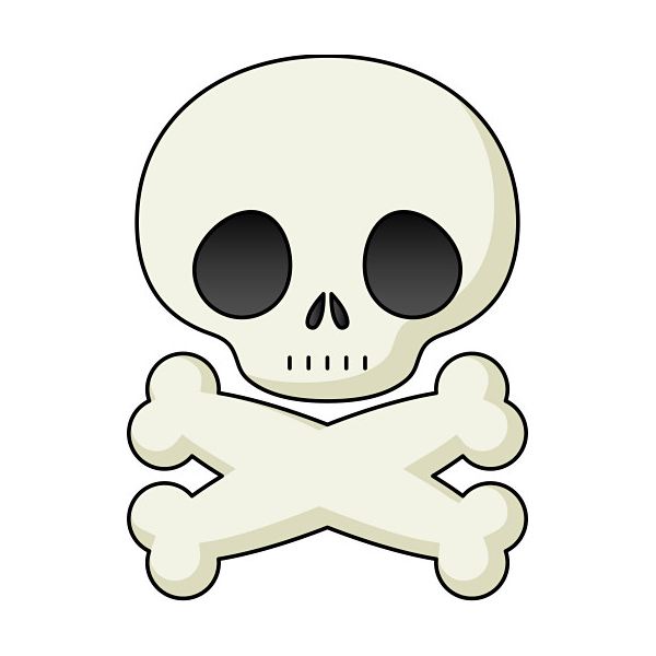 Clipart skull baby. Pirate cliparts zone 