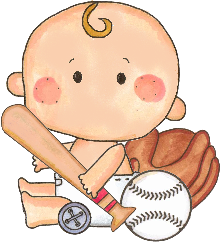 clipart sports baby shower