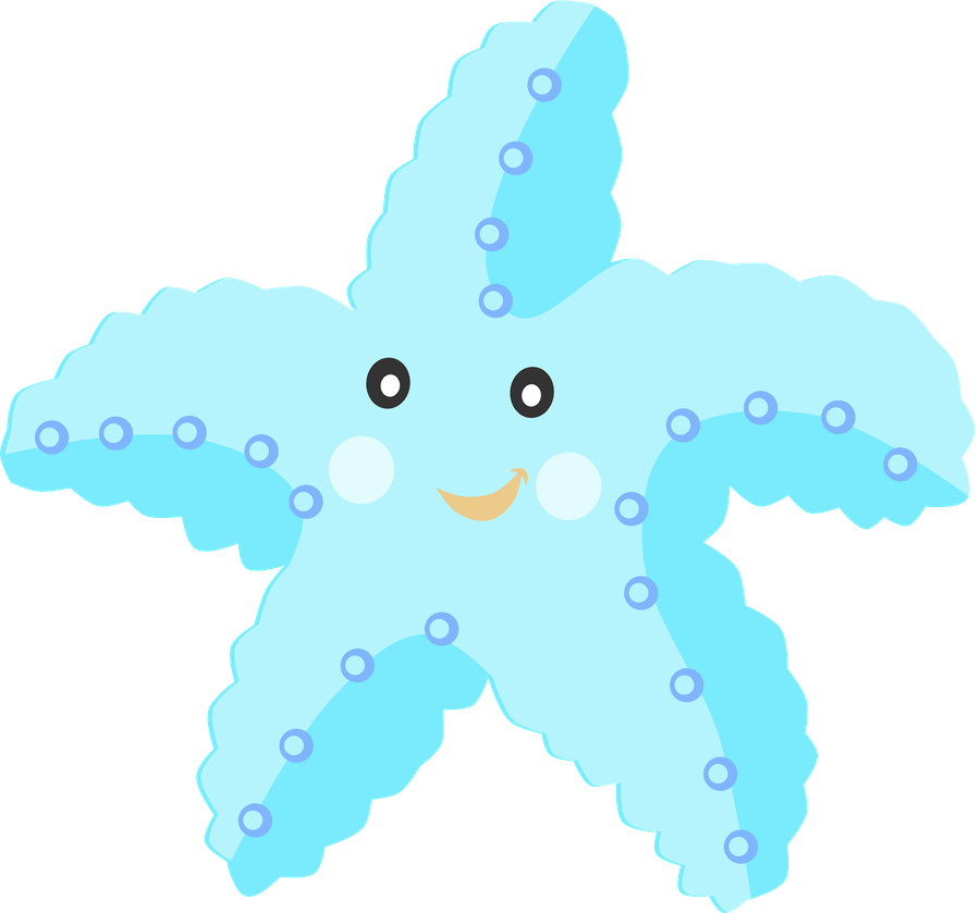 clipart baby starfish