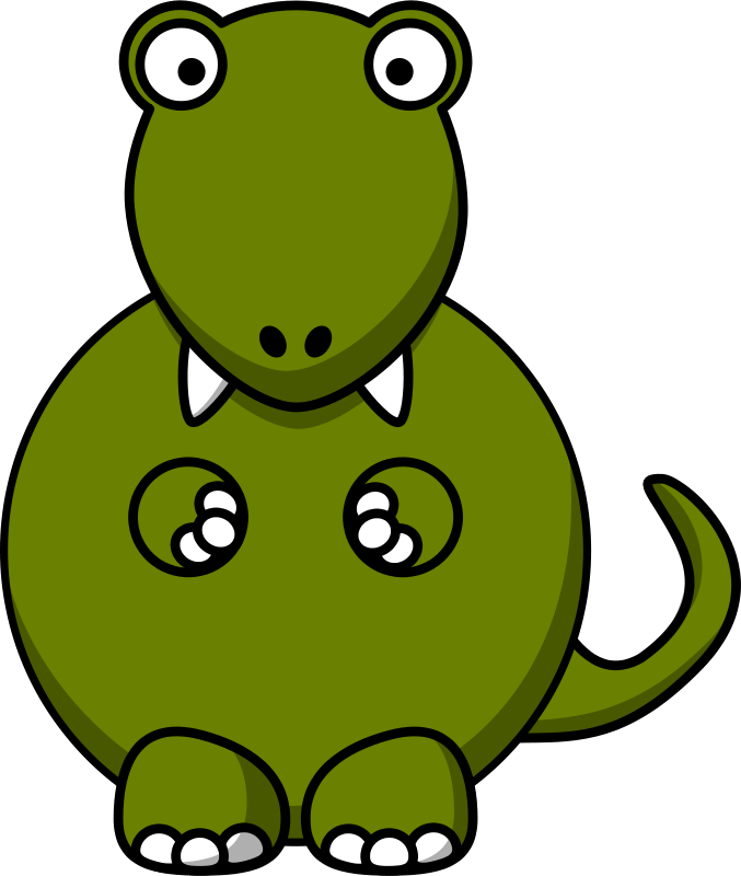 trex clipart animated