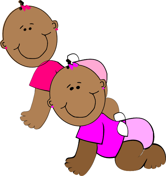 Baby girl at getdrawings. Twins clipart same