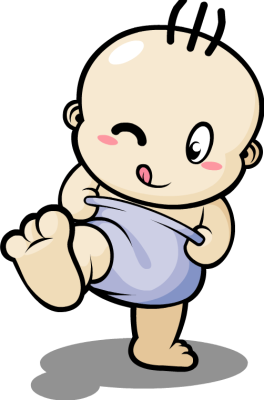 infant clipart diapering