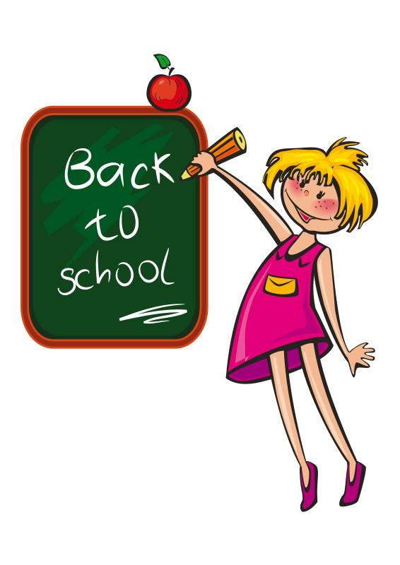 Albright middle homepage back. Clipart backpack boy in school uniform